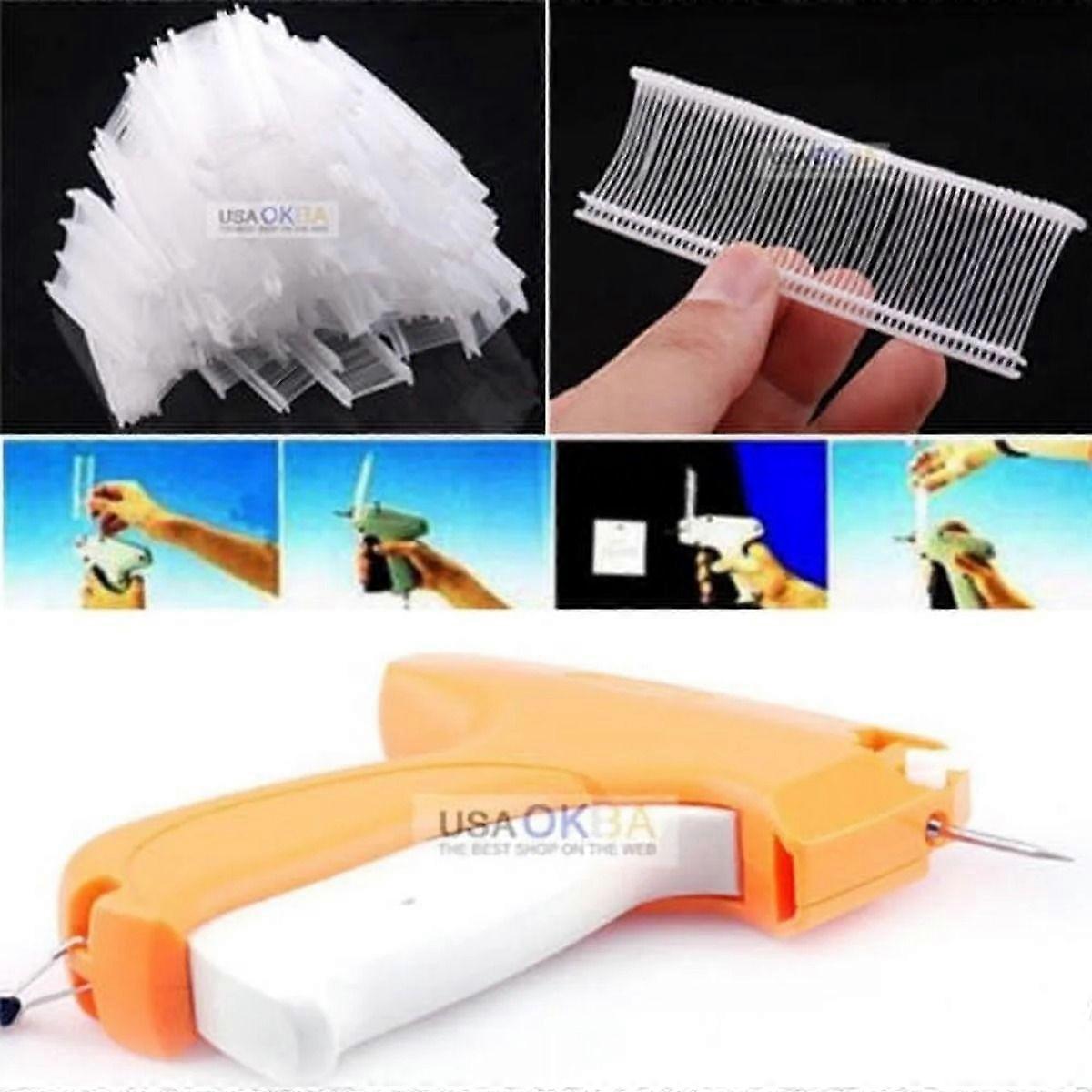 Regular Clothes Garment Price Label Tagging Tag Gun + 1" 5000 Barbs