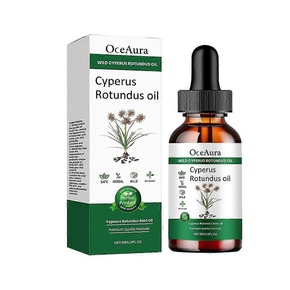 שמן Cyperus rotundus להסרת שיער בית השחי רגל זרוע גוף צמיחת שיער מעכב