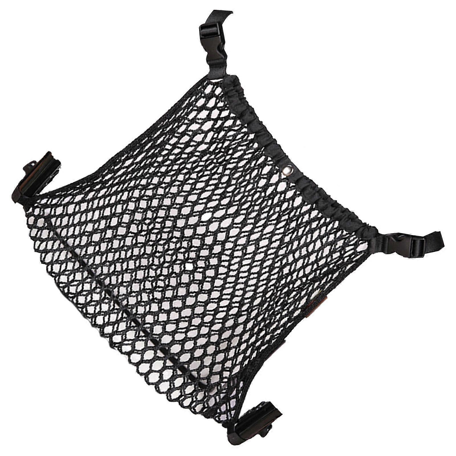 Infant Stroller Mesh Bag Holder Large Capacity Multi Function for Clothes
