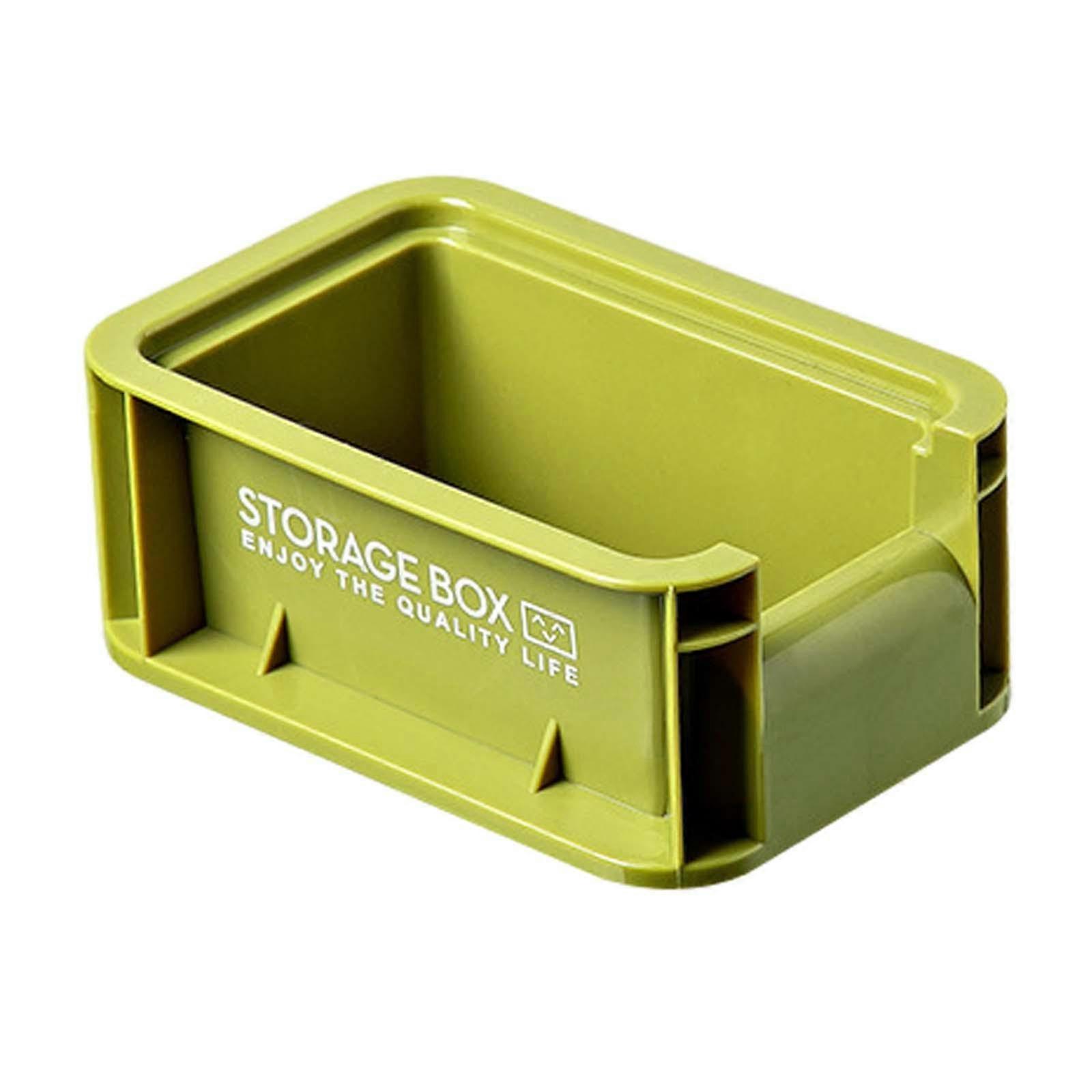 Desk Organizer Stackable Storage Box Container Cosmetic Holder Makeup Storage