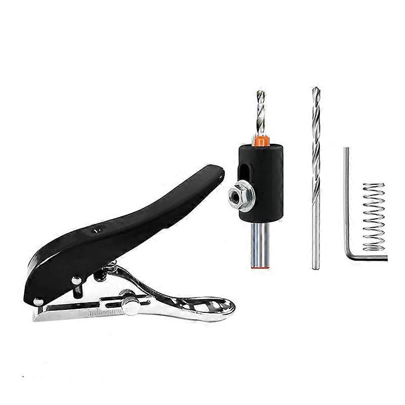 8mm Heavy Duty Single Hole Puncher for Paper,20 Sheet Punch Capacity
