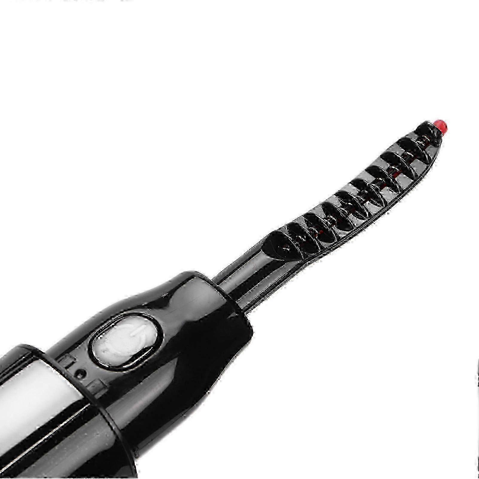 USB Rechargeable Eyelash Curler, Long Lasting Curling Tool, Electric Heated, Black