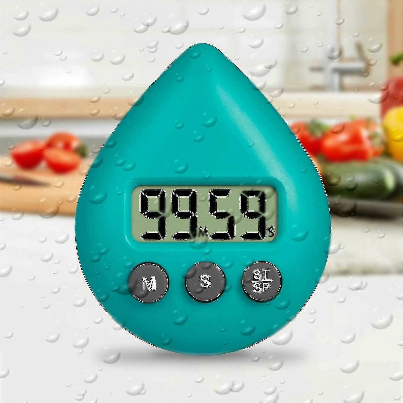 Large Magnetic Digital Kitchen Timer With Steady Light For Classroom, Silent Timer For Students And Teachers (blue)
