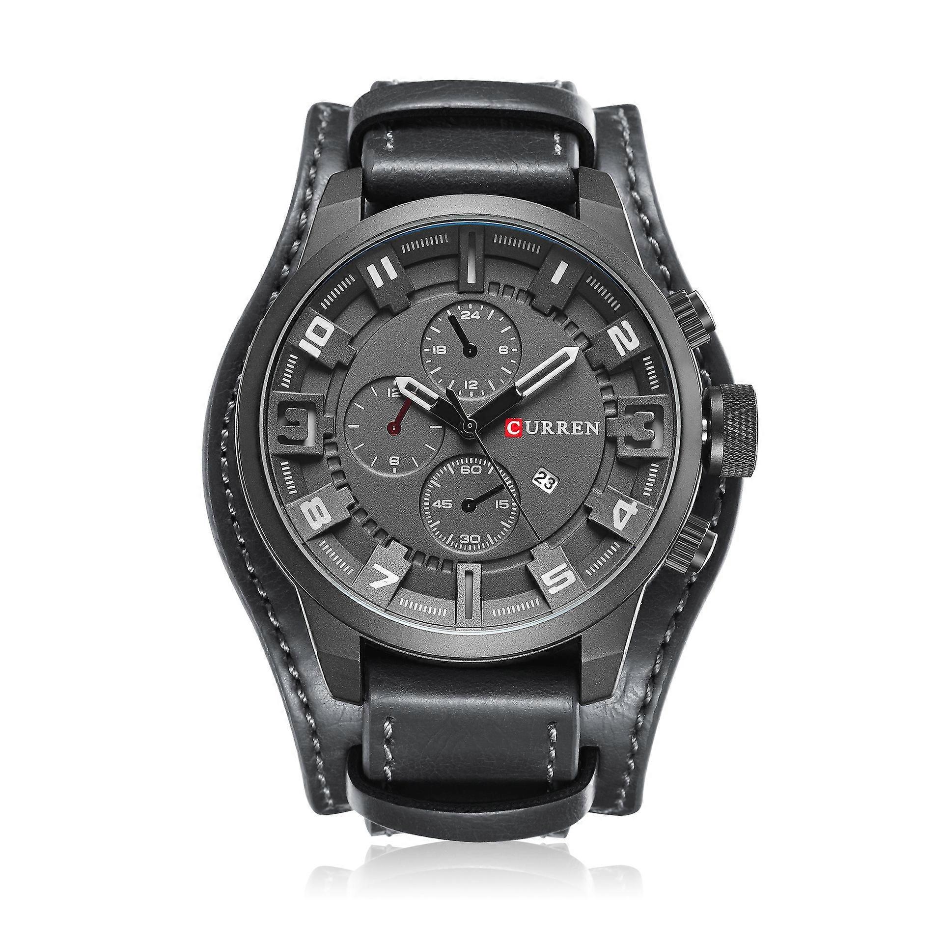 Affordable Curren Dress Watch - Waterproof & Luminous Display