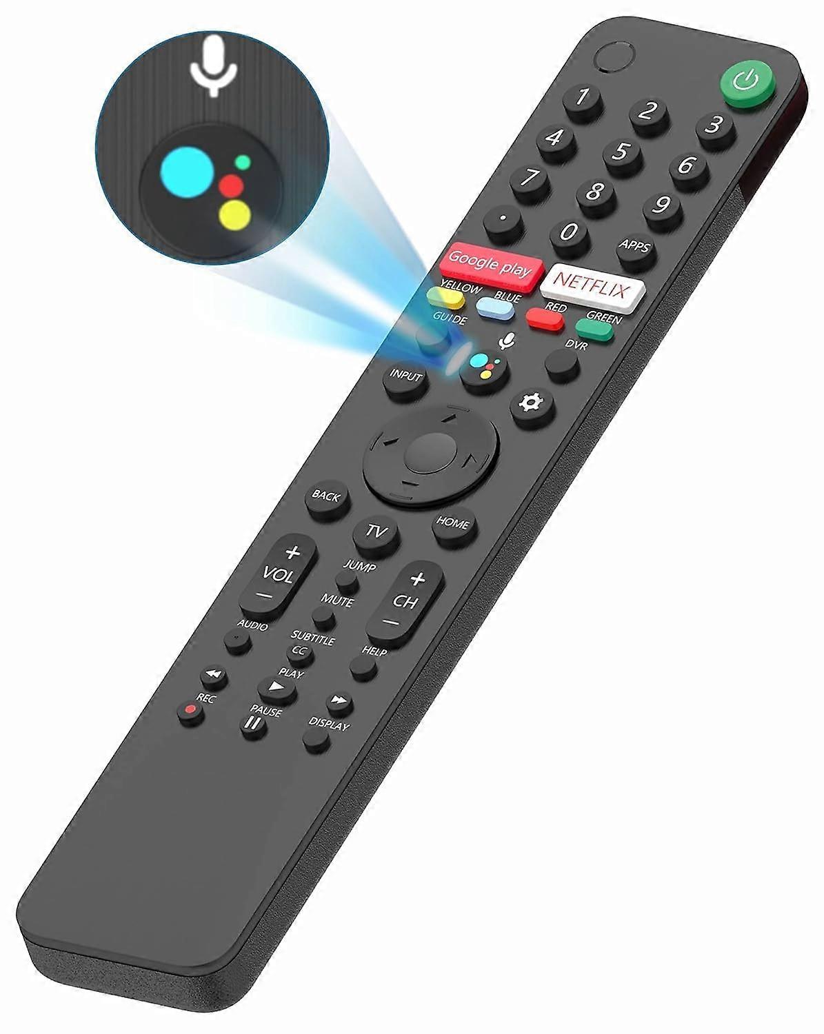 Universal TV Remote for Sony TV Compatible with LCD LED XR 4K 8K HDR Smart TVs with Assistant