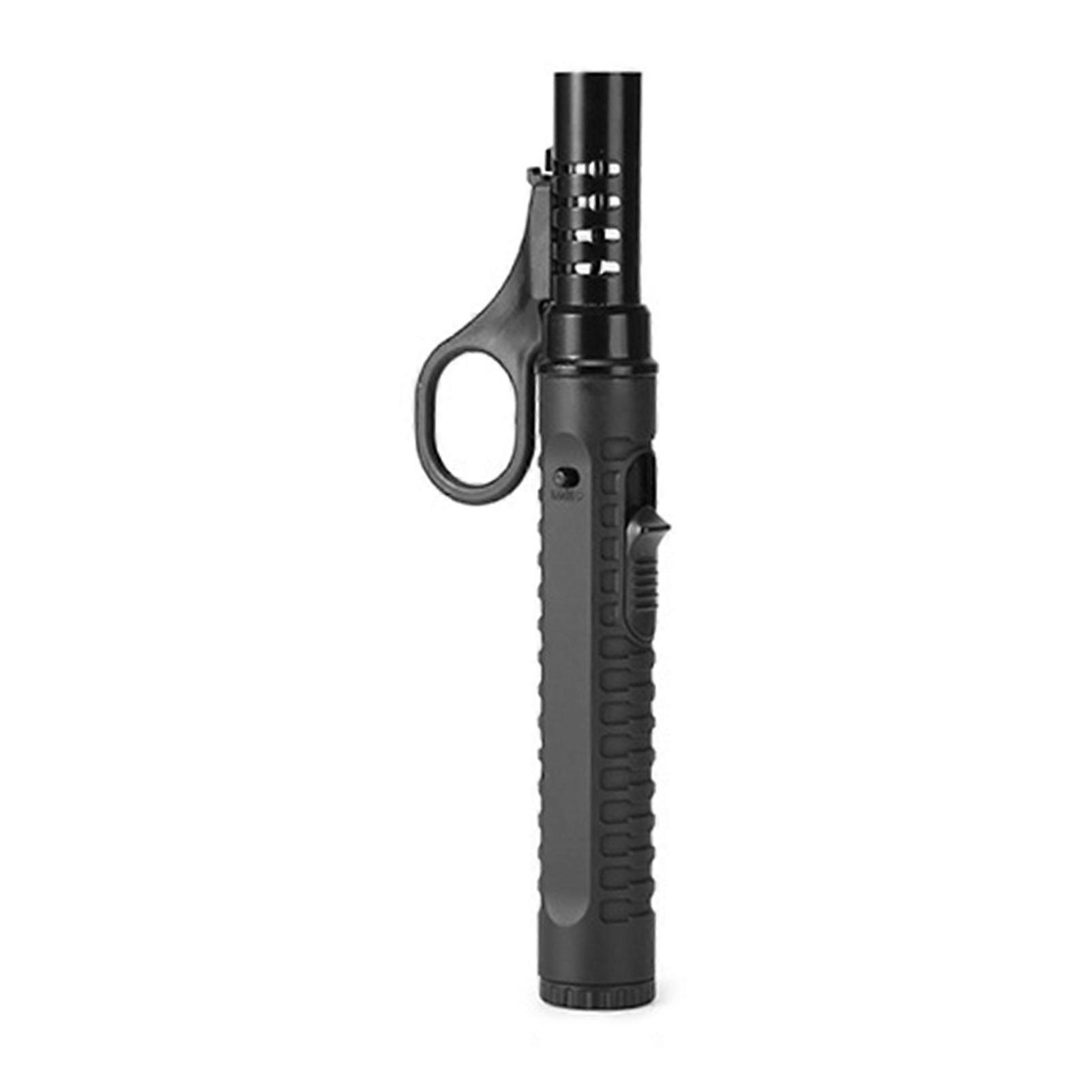 Portable Flamethrowers Lighter Windproof Torch Lighters Bright Fire Lighter with Keyrings for Candle BBQ Firework