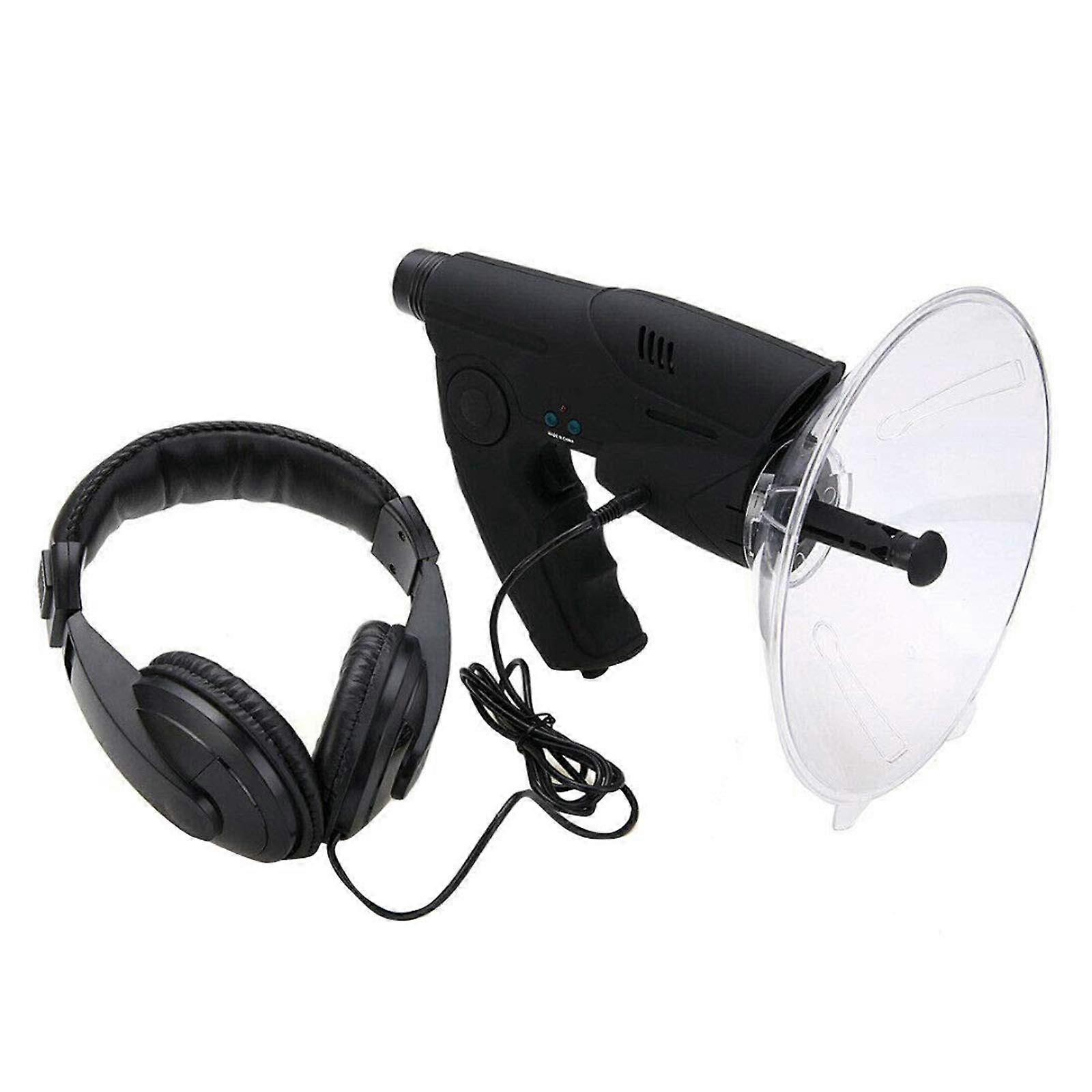 Parabolic Microphone Monocular Sound Amplifier Ear Bionic and Birds Observing Telescope, for Outdoor Activities and Family Entertainment