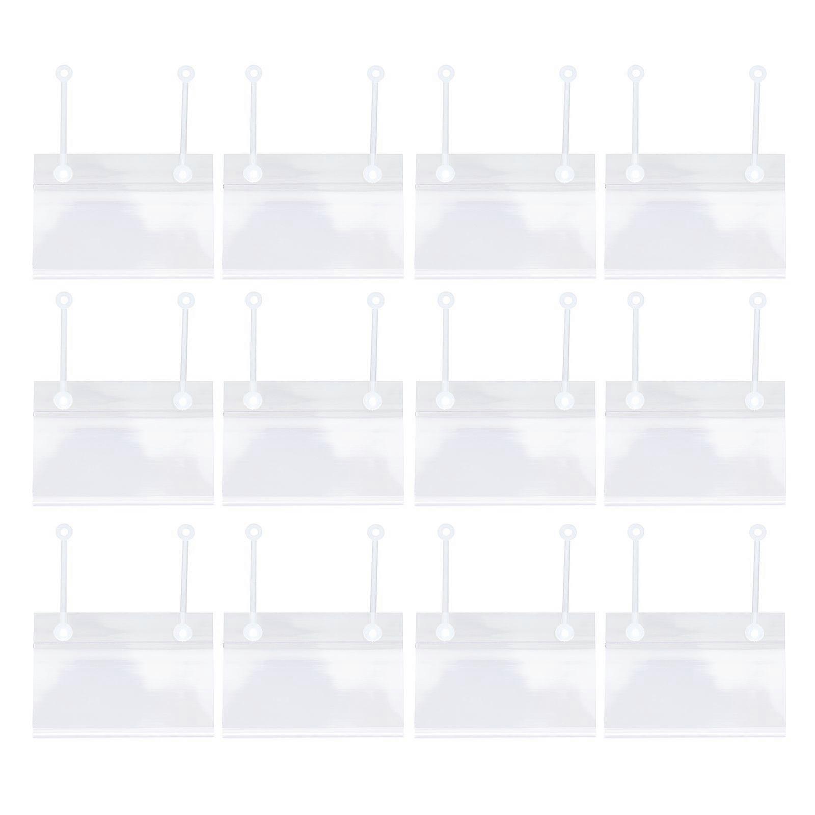 25pcs Supermarket Price Display Signs Buckle Price Tags Store Price Show Labels