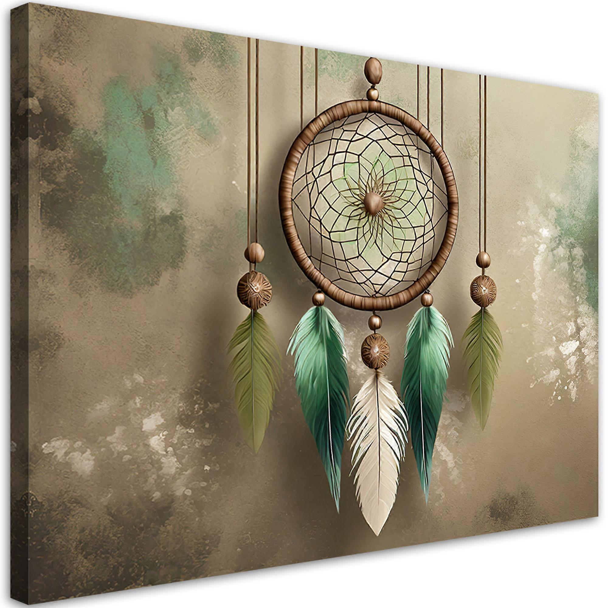 Impression sur toile, Attrape-rêves boho - 90x60