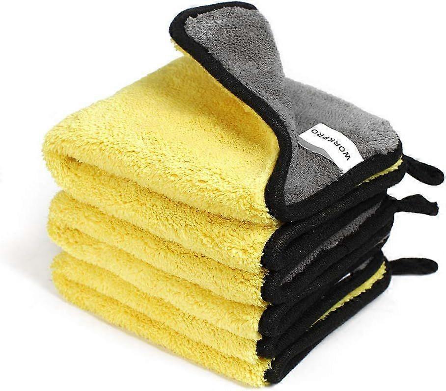 3er-Pack Mikrofaser Autohandtücher - Ultra saugfähig Schnell Trocknend Wiederverwendbar 30 x 30cm