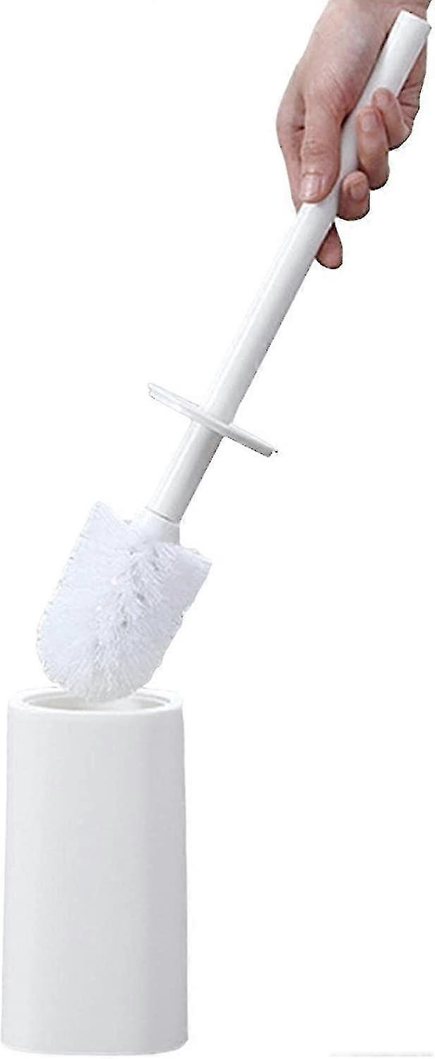 Brosse de nettoyage hygiénique pour toilettes - Poils doux pour un récurage en douceur