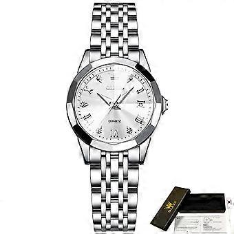 OLEVS 9931 Quartz Stainless Steel Strap Women Wristwatch Retro Hot Style Great Quality Fashion Waterproof Watch for Women