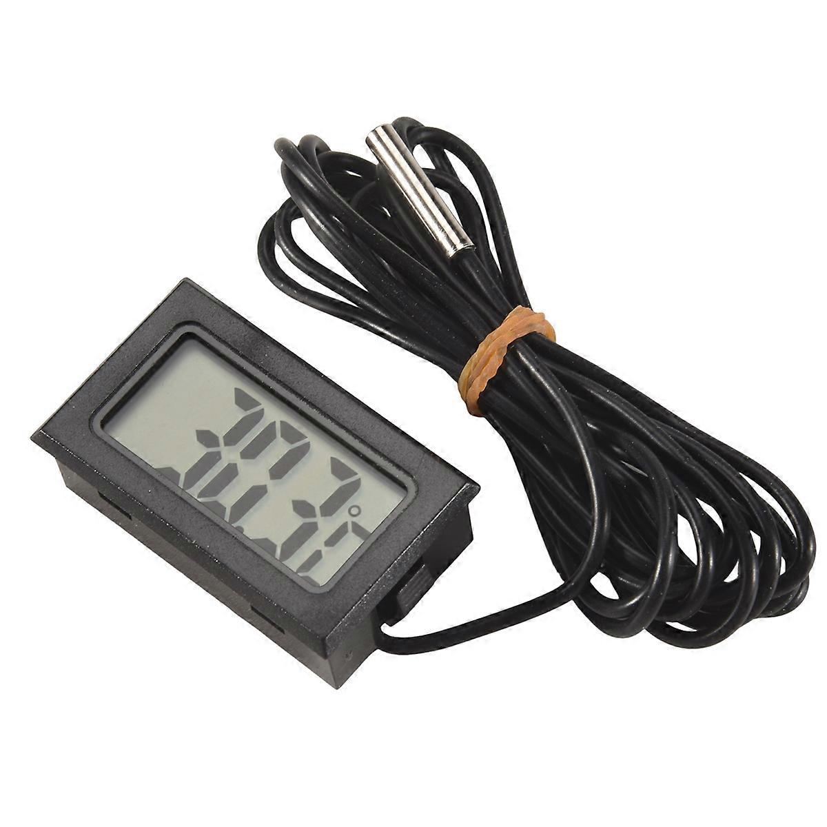 LCD -40 + 110 Celsius Temperature measuring instrument, 2 Meter