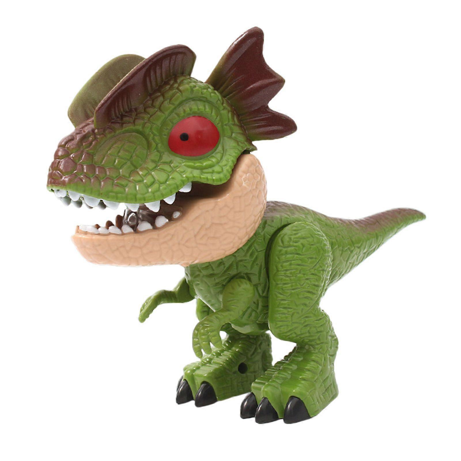 5 in 1 creative dinosaur toy model multifunctional elementary school stationery including ruler, pencil, pencil sharpener, binding machine, eraser the