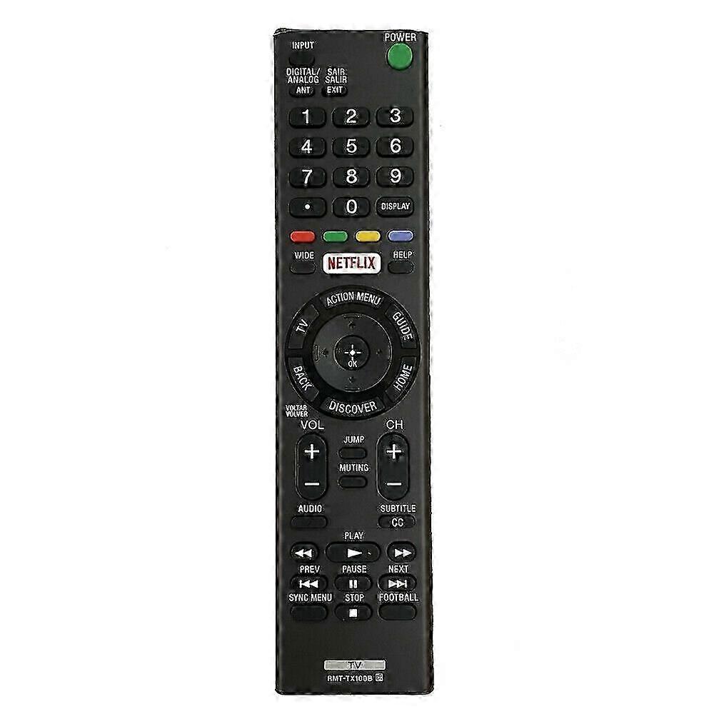 RMT-TX100B Remote Control For Sony LED Netflix TV