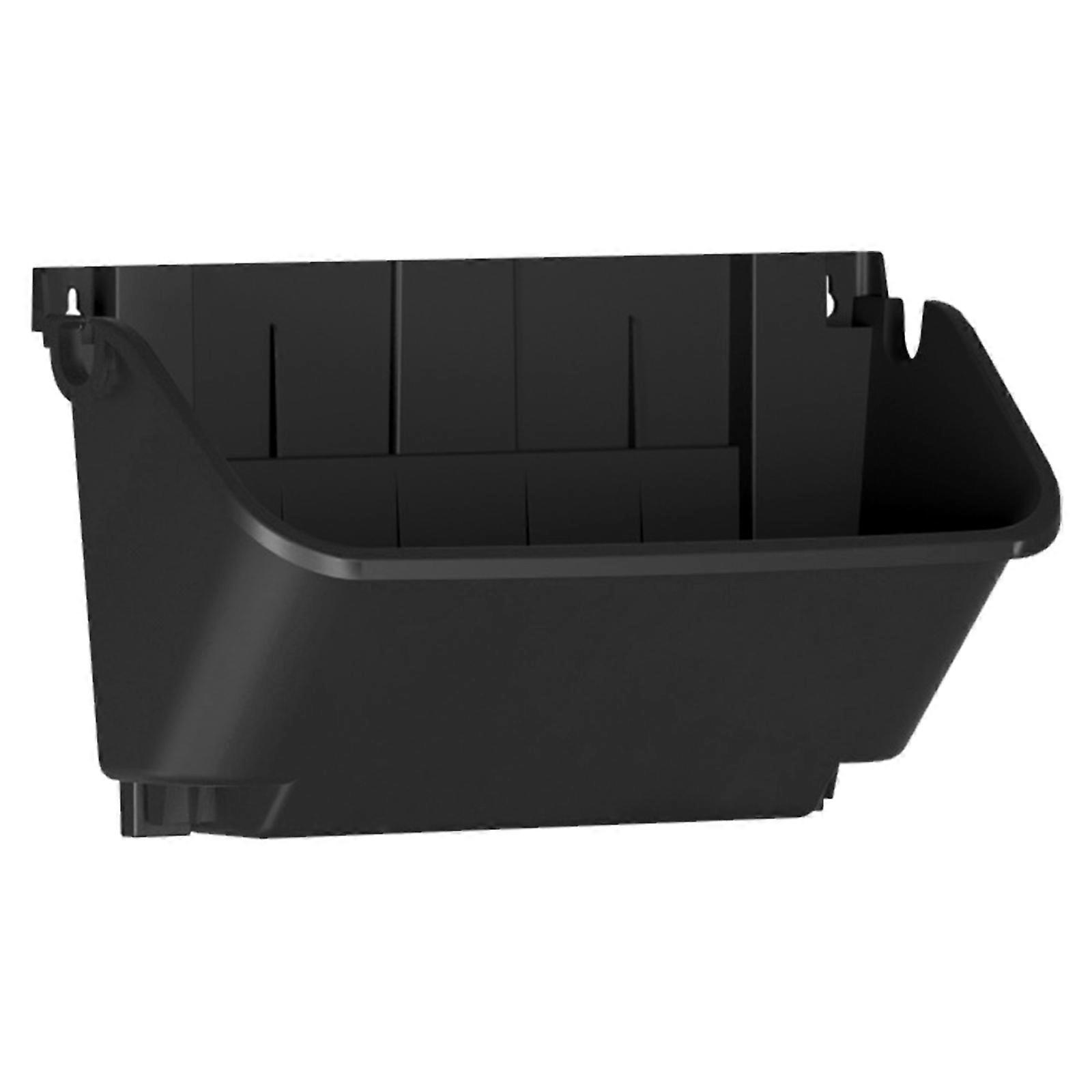 Plastic Planter Pot Easy To Installation Flower Container Pot Perfect For Beginners In Balcony Gardening Planting Use Black