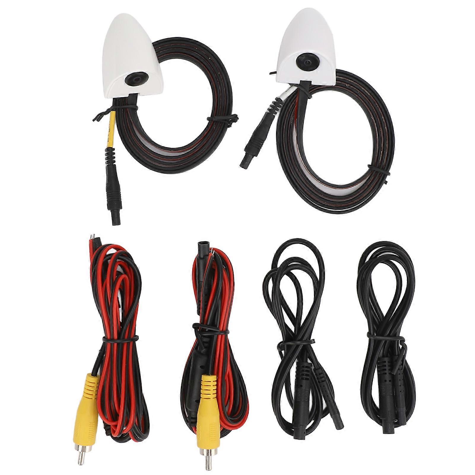 Backup camera for car monitor, 80° waterproof AHD 1080P side view