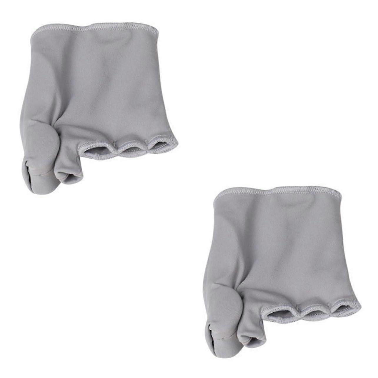 2 Pcs Foot Protector Straightener Foot Thumb Big Bunion Splint Sleeve Strap Protector Light