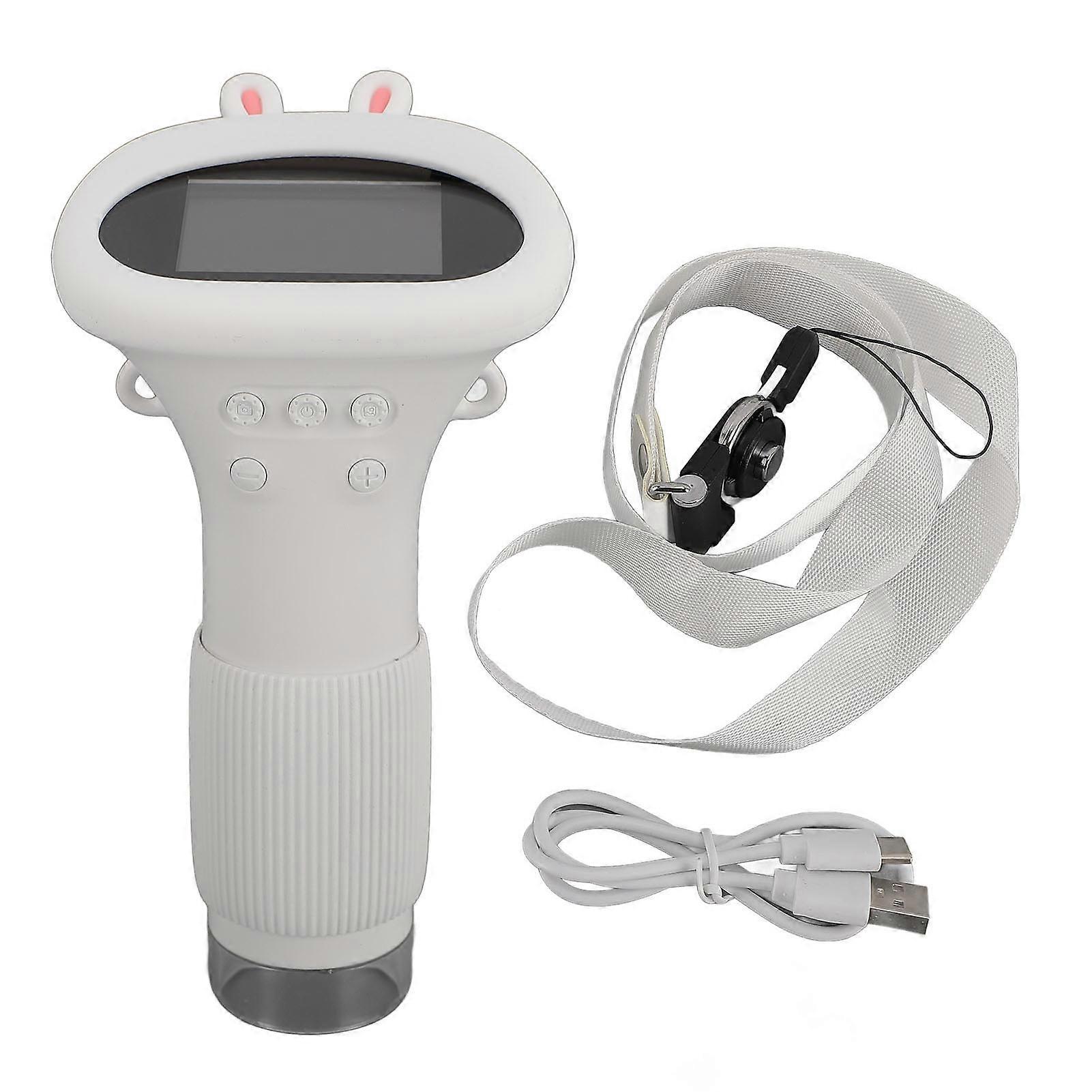 Portable Kids Microscope Camera: HD Display & LED Lights for Easy Exploration