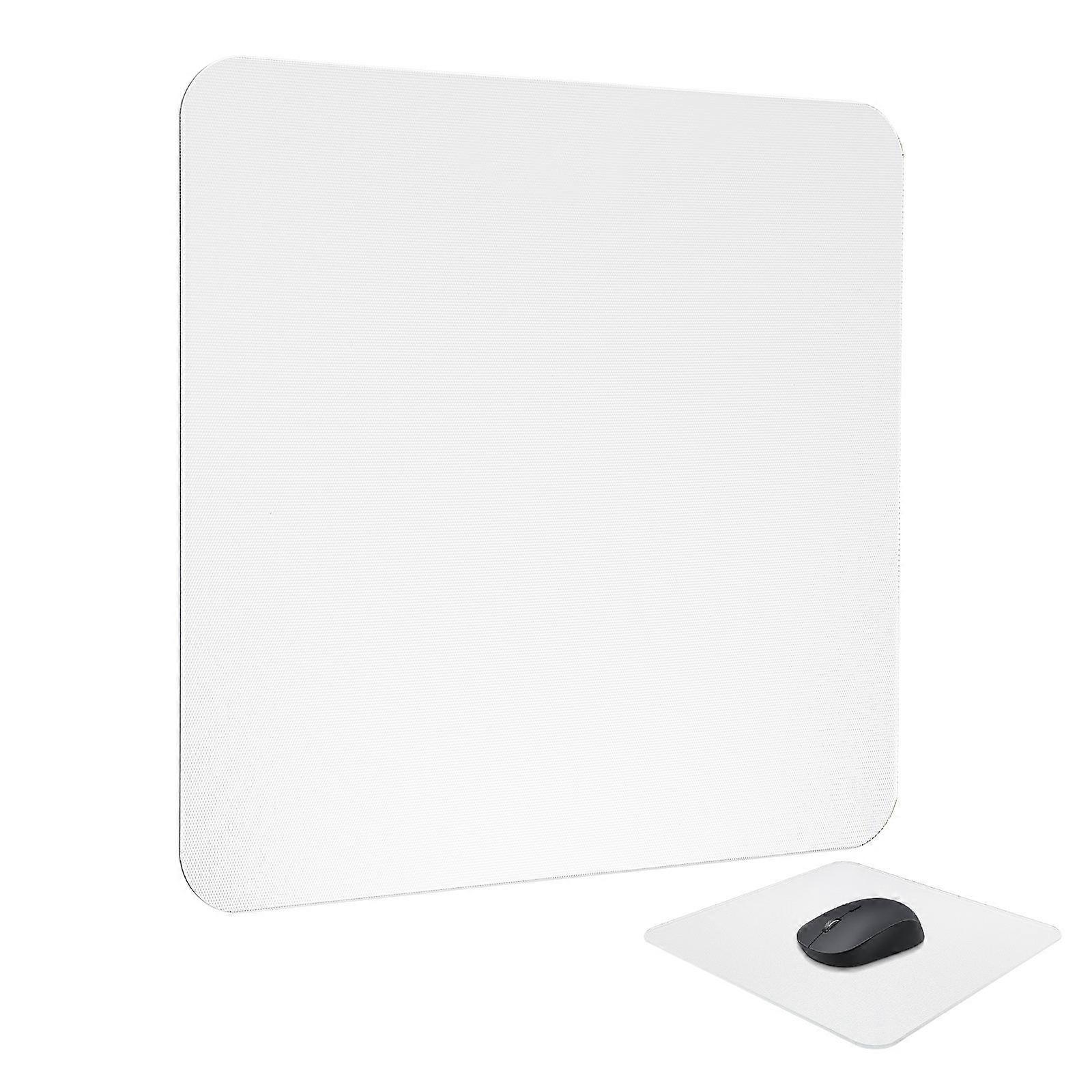 Clear Transparent Mouse Pad Gaming Mat for Desk Laptop Home 1 Set