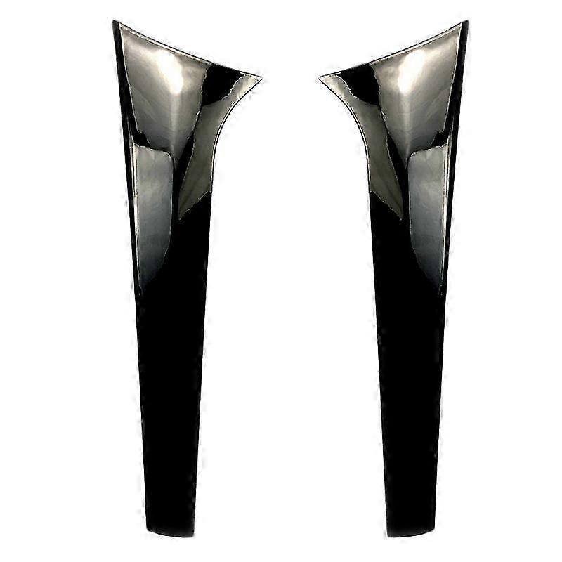 Gloss Black Rear Side Wing Roof Spoiler Stickers Cover Trim For ML GLE Class W166 2012-2018 Edition 3