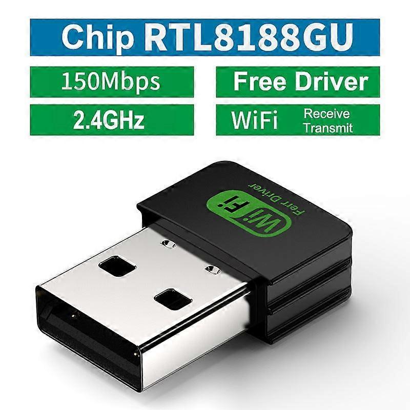 MINI USB Wifi Bluetooth Adapter 150 Mbit/s 2,4 GHz Antenne Ethernet Wi-Fi Dongle Lan Wireless Netzwerkkarte (Optionen 8188GU Chip)