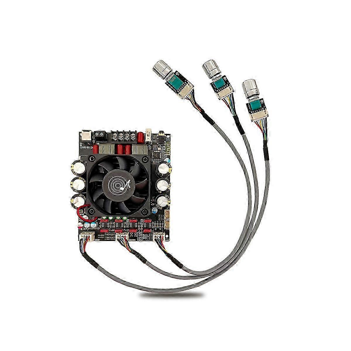 -3002T Bluetooth Digital Power Amplifier Board 300WX2 2.0 Channel Stereo HiFi Preamplifier TPA3225