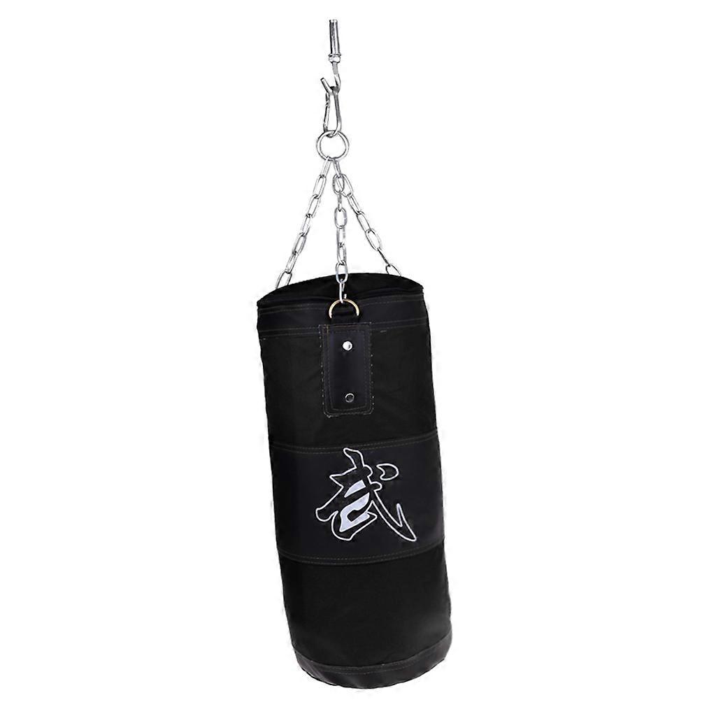 Boxing Sandbag Punching Training Bags Fit Exercise MMA Hanging Chains 120cm