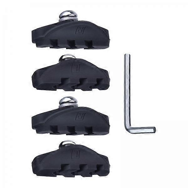 6xV Type Brake Pads with Hex Nuts And Spacers, 50mm Professional Easy Carry