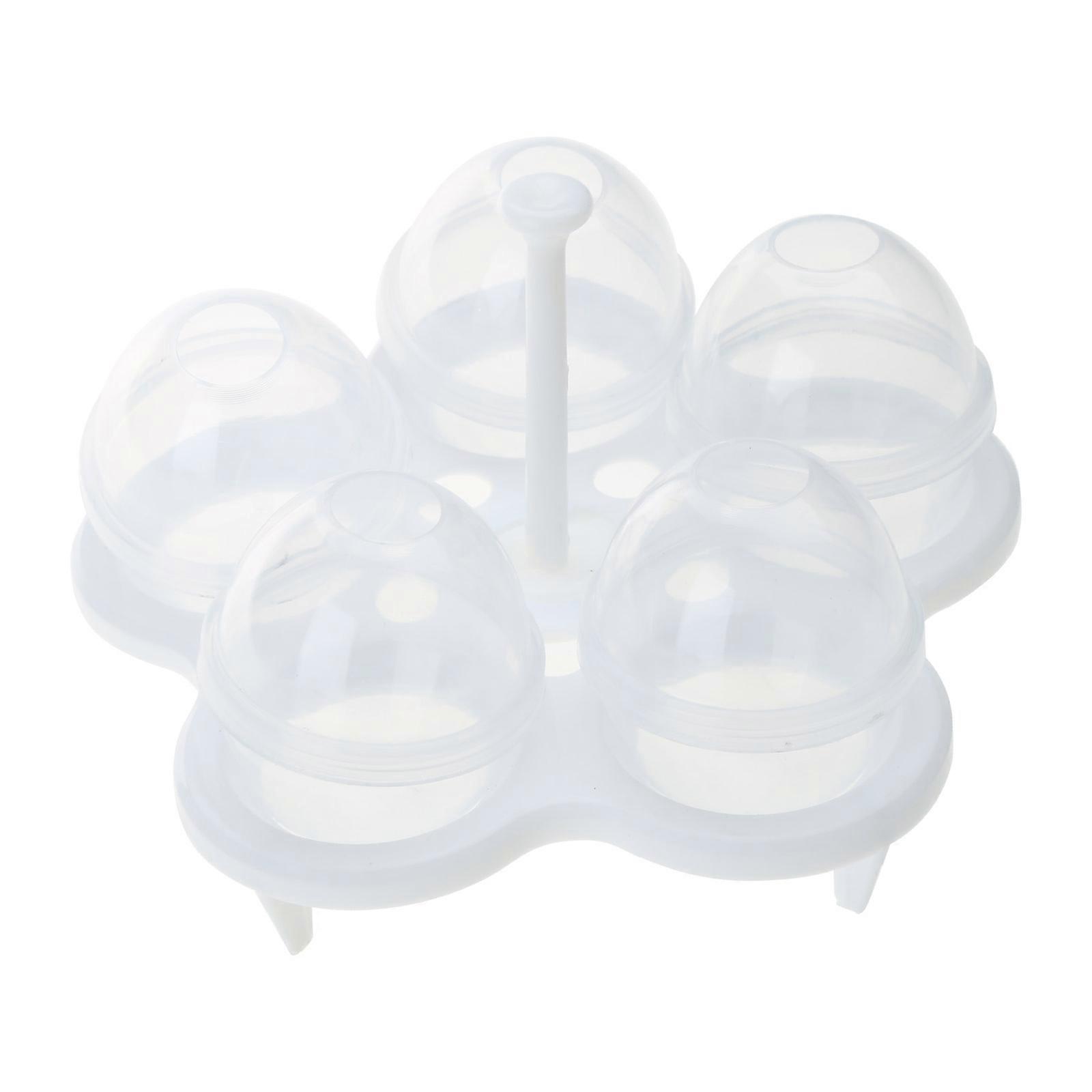 Boiled Egg Cooker Tray & Molds Egg Poacher 5 Molds Boiled Egg Maker Boil Egg Without for Shell Eggs Steamer Cooker Safe