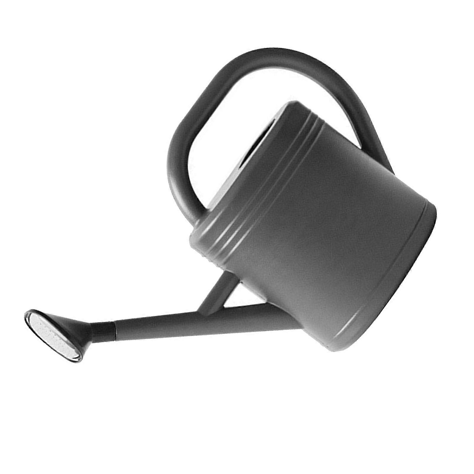 Watering Can 8L for Garden, Large Capacity Grey Watering Can with Removable Sprinkler Head for Home Use