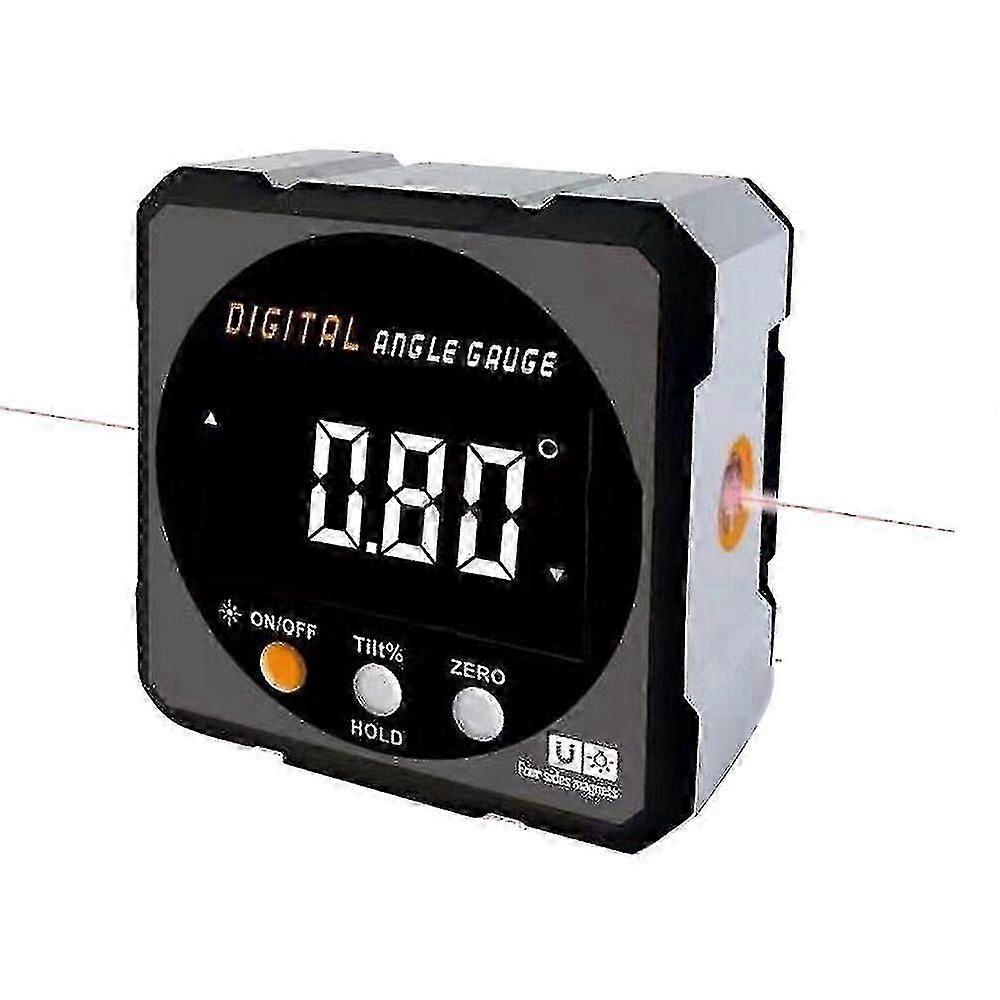 Digital Angle Finder  3 in 1 Laser Level and Angle Gauge Inclinometer Magnetic NO9