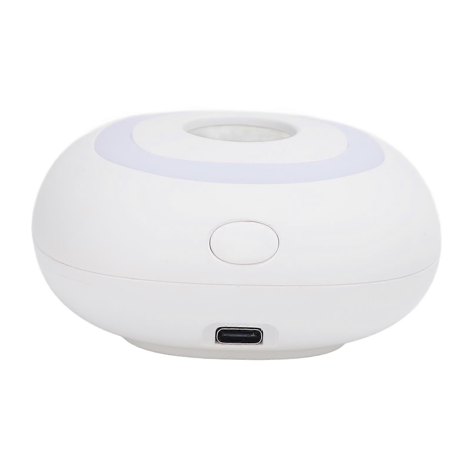 Aromatherapy Diffuser Portable Rechargeable Essential Oils Diffuser Desktop Automatic Fragrance Sprayer with Rotating Colorful Light 