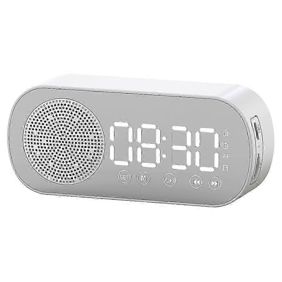 Mirror Display Bluetooth Speaker with Dual Alarm Function 2025