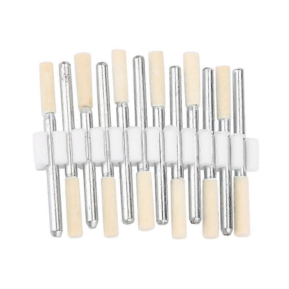 High quality Wool grinding head with handle (handle diameter 3mm cylindrical)