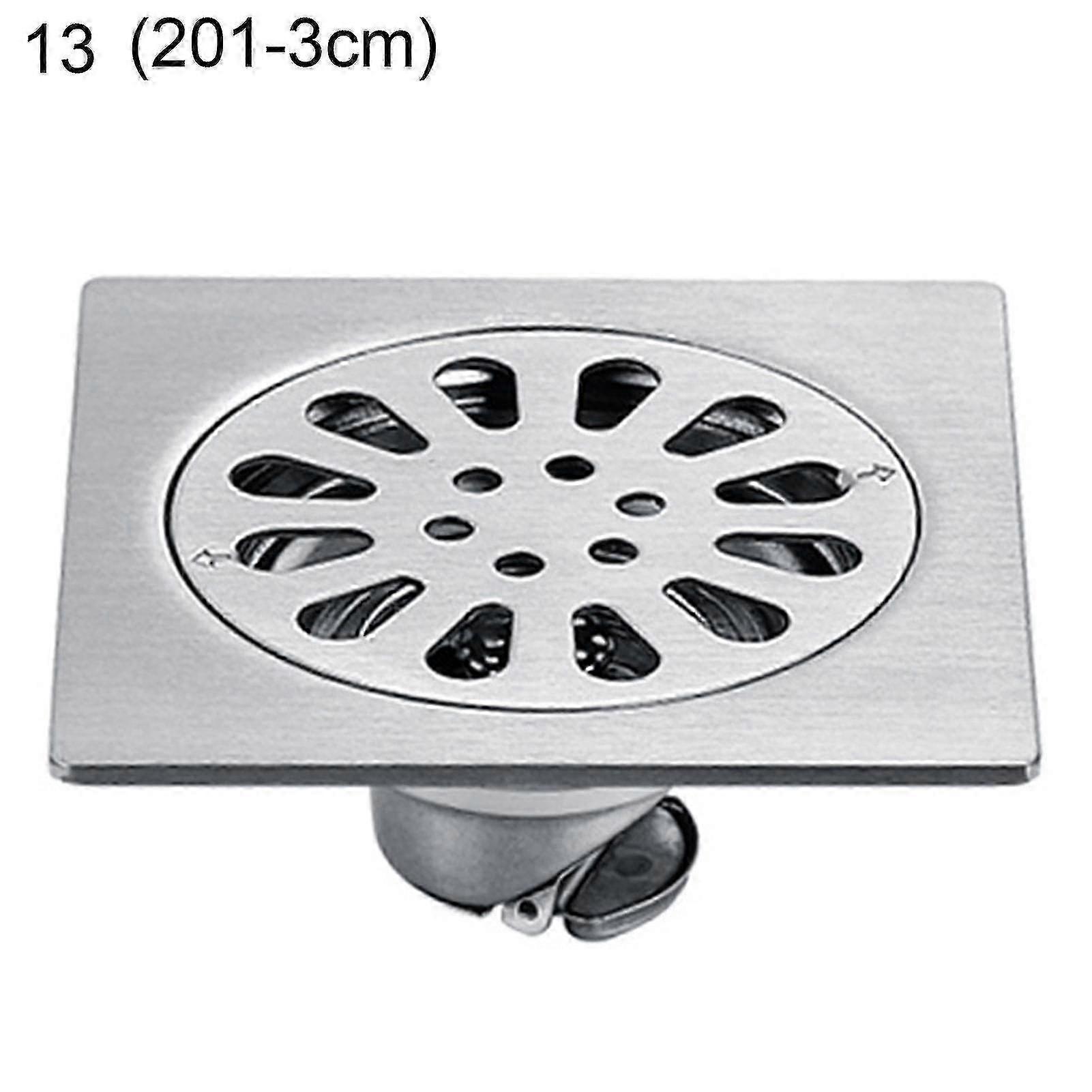 Universellt golvbrunn Hög hårdhet Anti-bakvatten hållbart duschbrunn för badrum