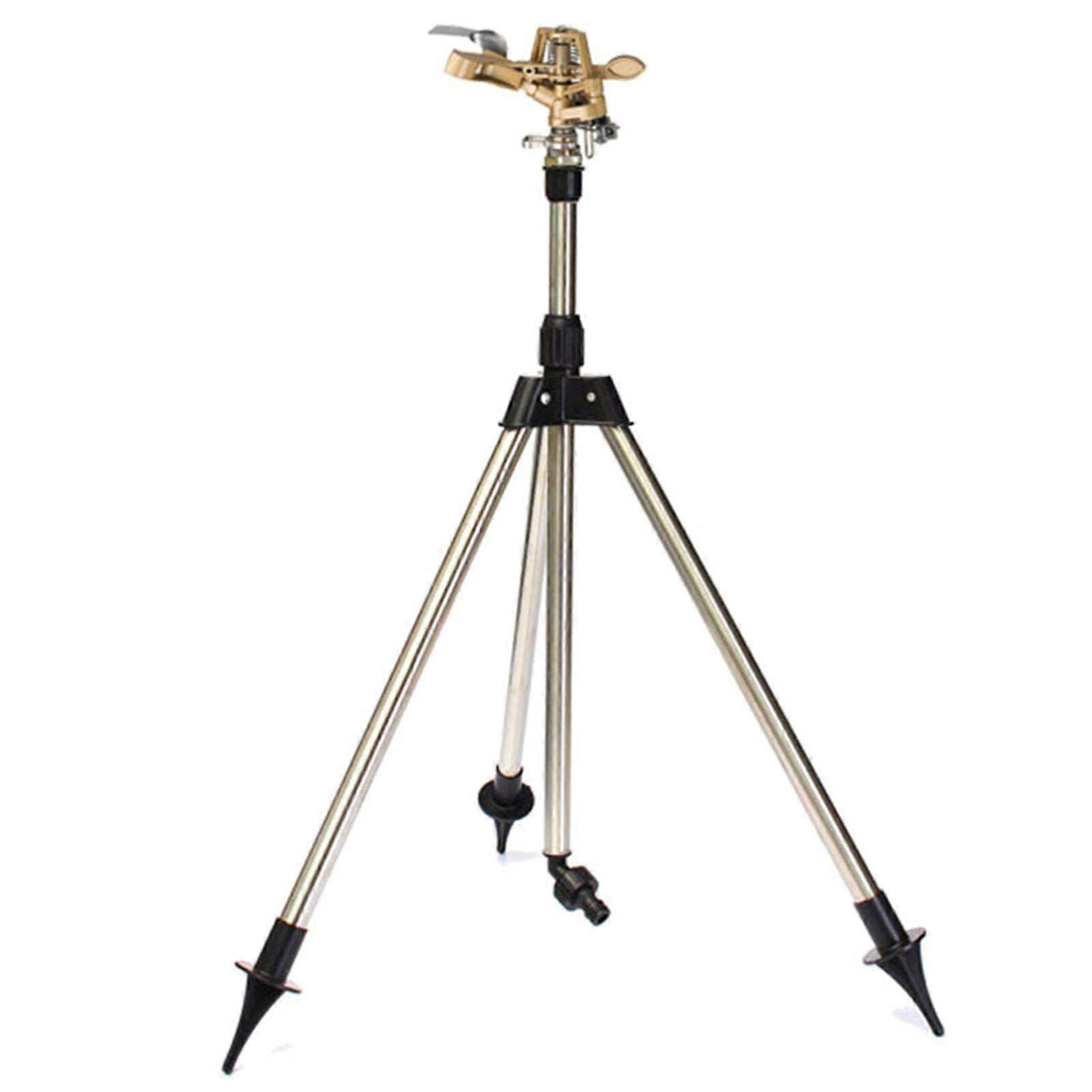 Sprinkler Tripod Telescopic with Garden Sprinkler, Adjustable Height 4590 cm