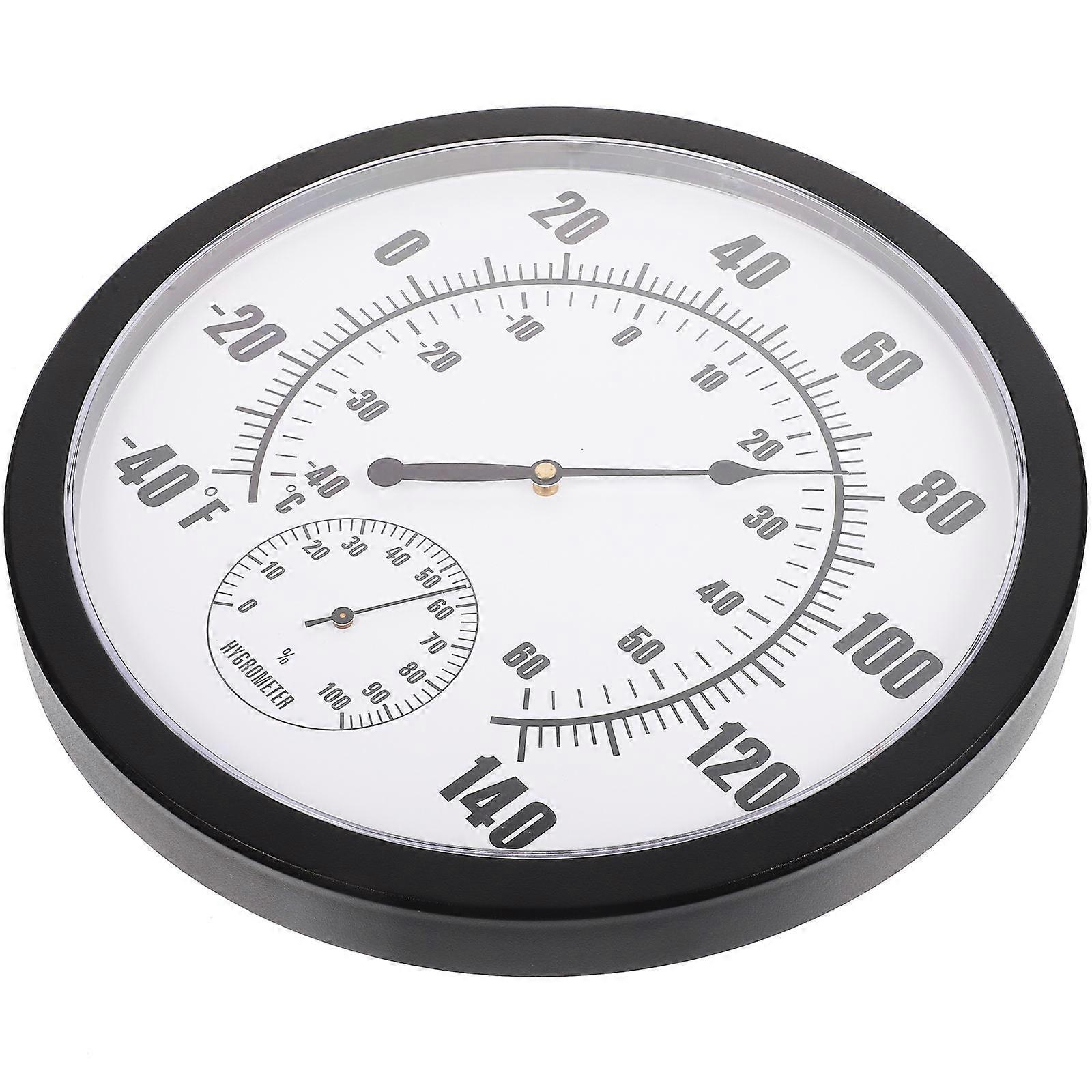 Multi-Functional Hygrometer, Reliable Temperature Humidity Gauge for Terrace