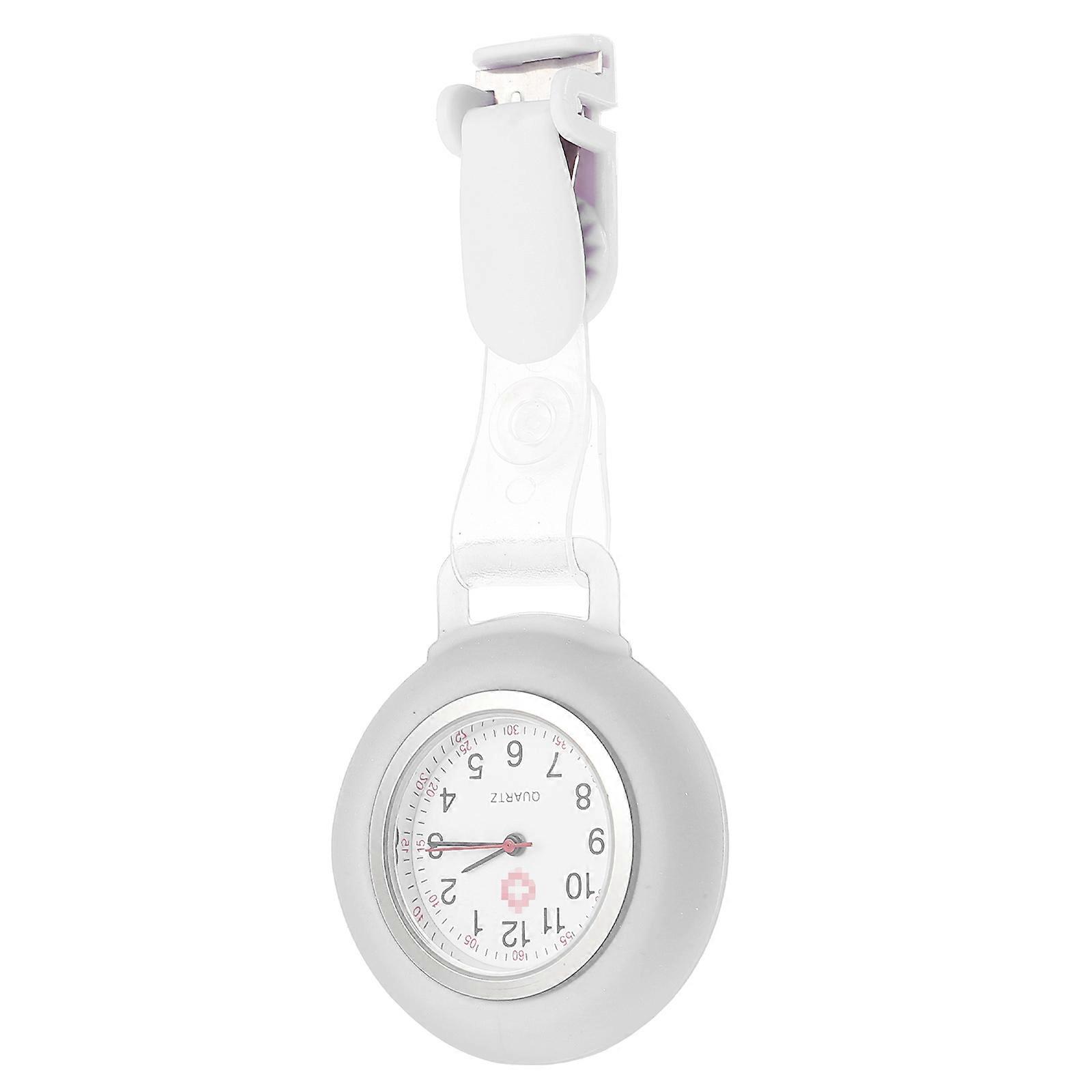 The **Professional Nurse Chest Watch with Durable Silicone Clip** is a practical and reliable timekeeping accessory designed specifically for medical