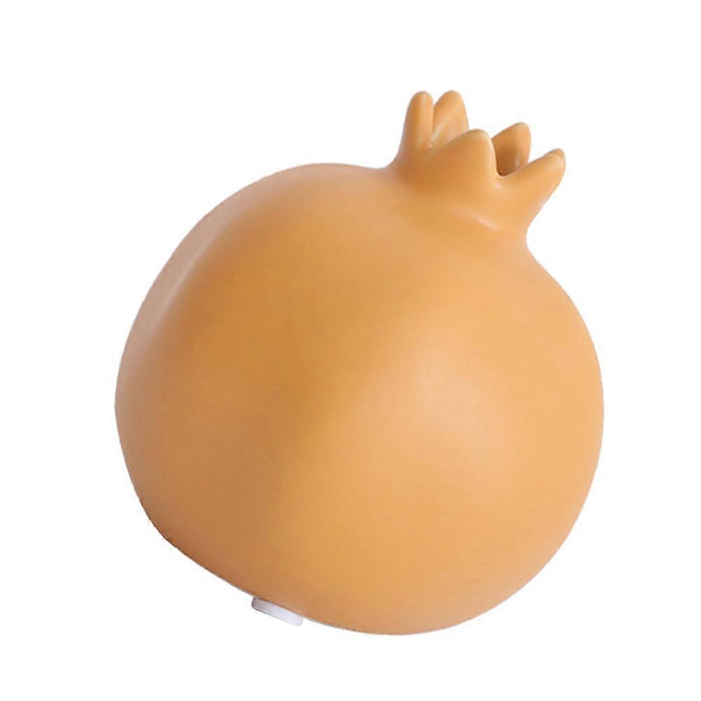 Fruit Shape Vase Pottery Pomegranate Design Photo Prop Home Decorative Flower Vase Container 1Pack