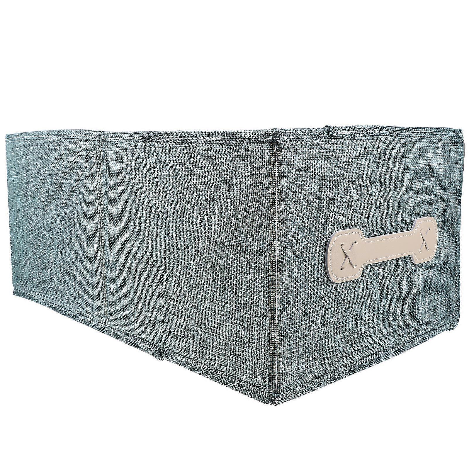 Wardrobe Storage Box Foldable Closet Organizer Rectangular Green 41X24X18CM Clothes Organization 1Pack