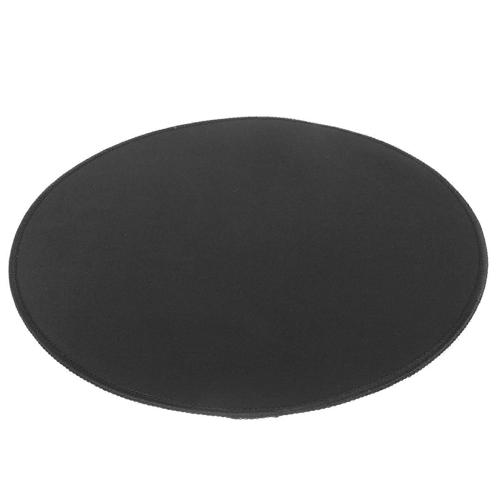 Drum Cymbal Mute Pad Silent Dampener For Drum Set Home Practice Black 30.5x30.5cm Volume Reduction 1Pack