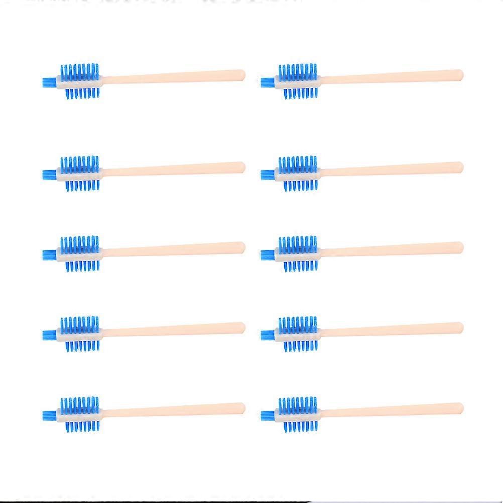 Soymilk Machine Brush Coffee Cleaning Tool .3x1.4x0.4in Deep Cleaning 10Pcs