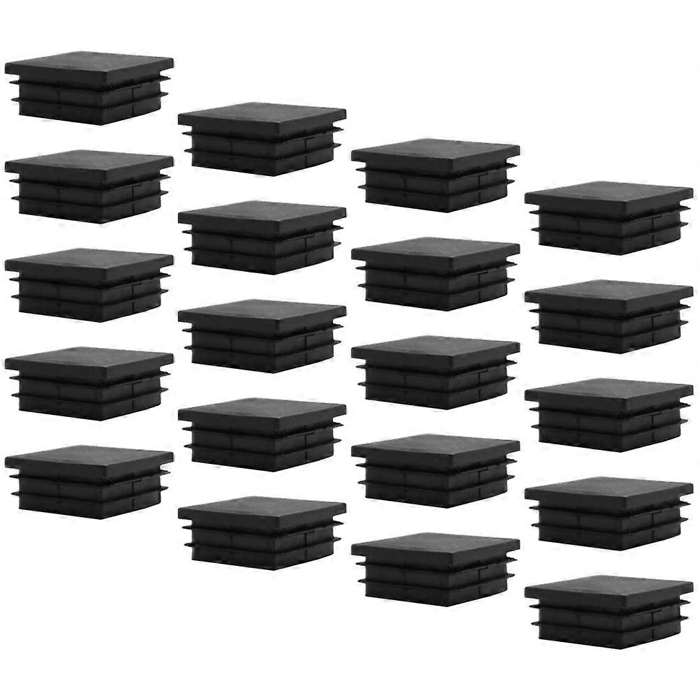 Square Internal Plug For Square Tubing Protection Conceal Holes Practical 20Pcs
