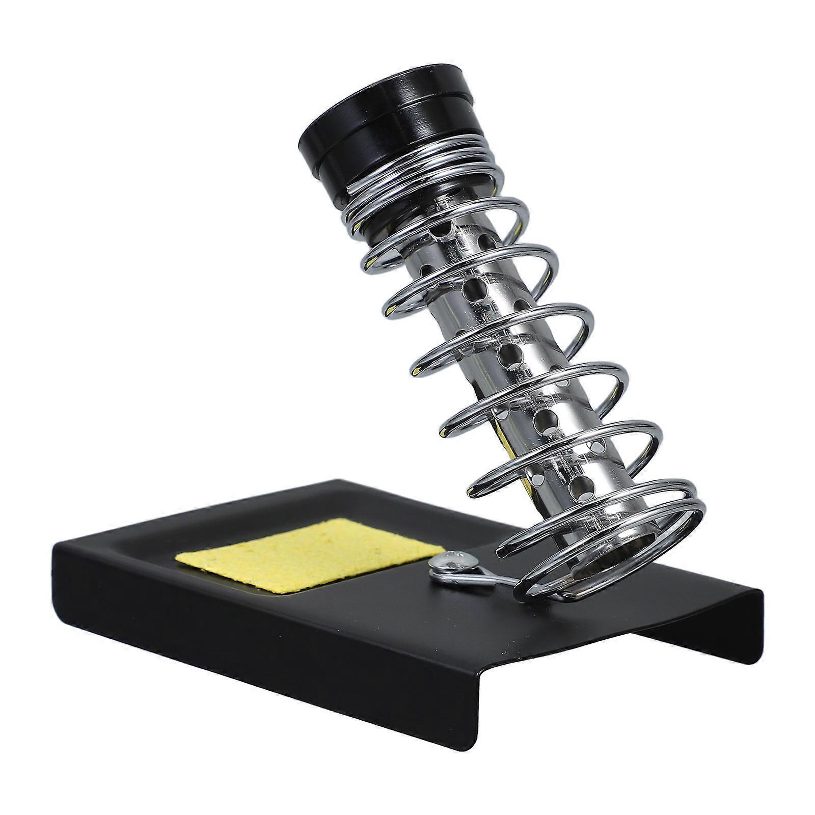 Soldering Iron Stand, Portable Metal Holder for Desk, Compact Design for DIY Projects and Soldering Stations