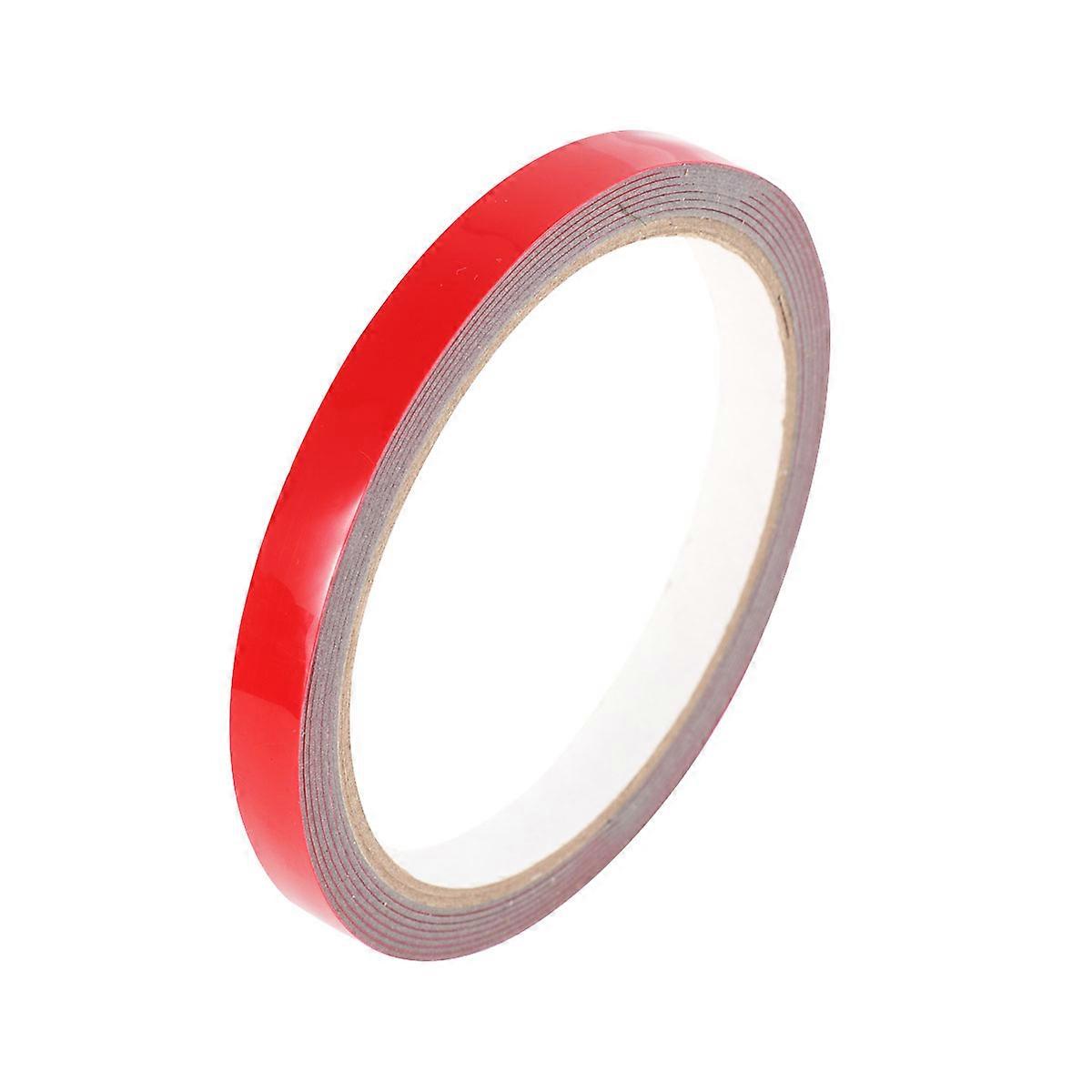 Bumper Vehicle Guard Strip Crash Proof and Scratch Hiding for Car SUV Pickup Truck Red 1Set