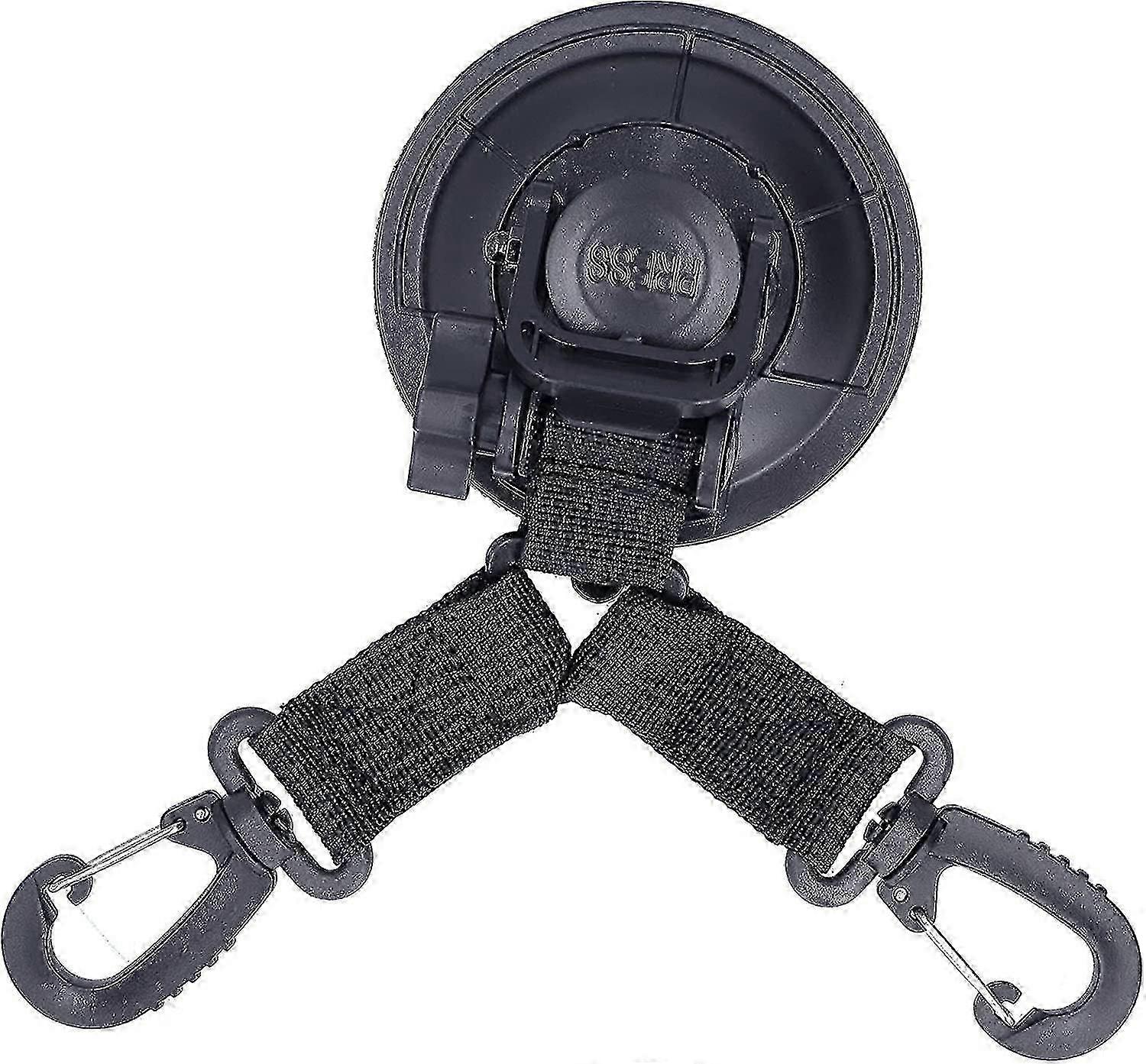 Camping Suction Cup,multifunctional Suction Cup Tie Down Straps With Mounting Hooks,strong Hooks