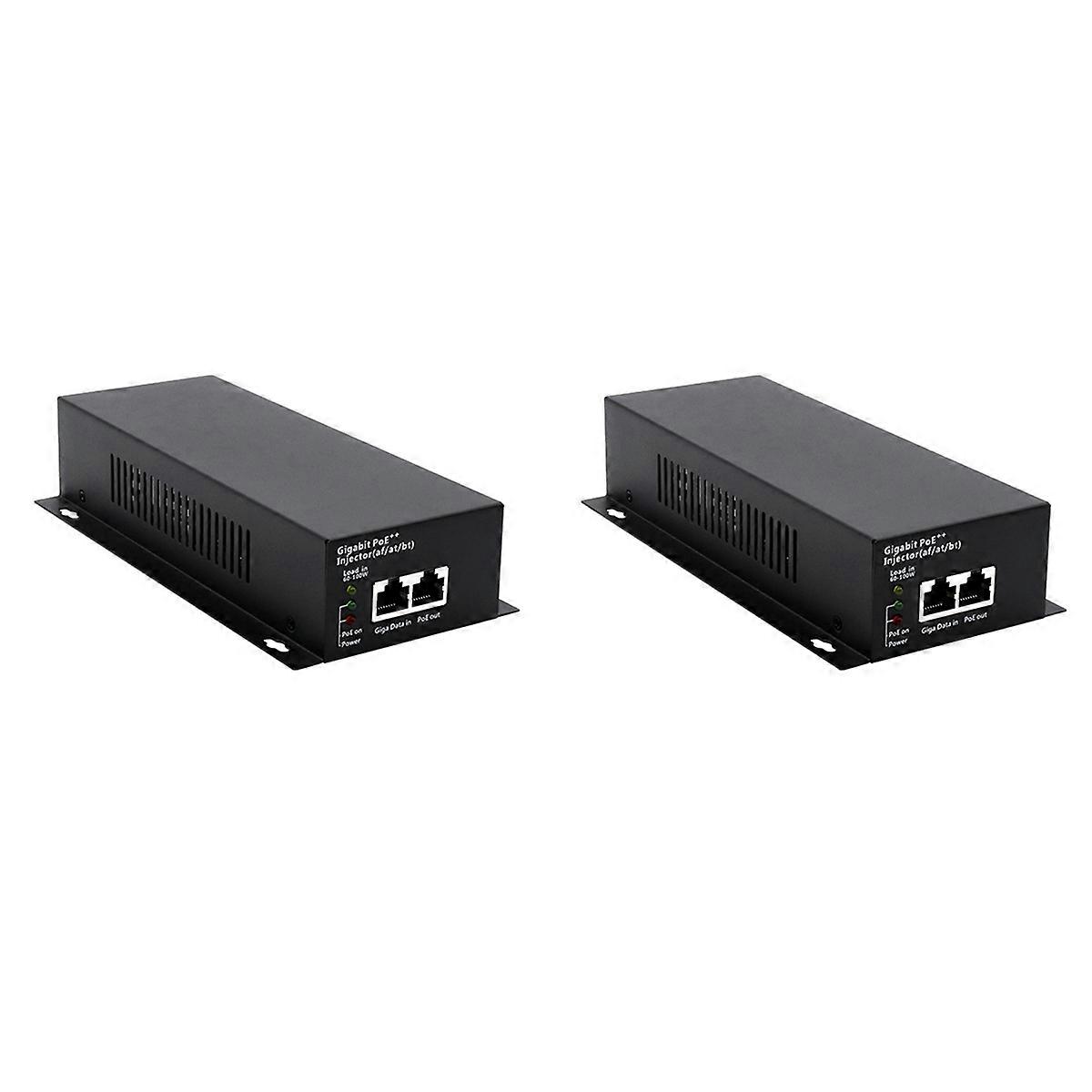 90W Hi-Power Gigabit POE++ Injektor (af/at/bt) Netzteil EU-STECKER