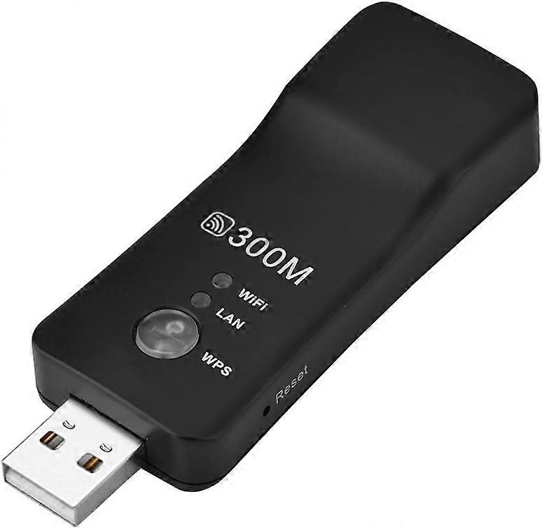 USB WiFi Repeater - Wired/Wireless AP for Smart TV - High Power Hotspot Extender