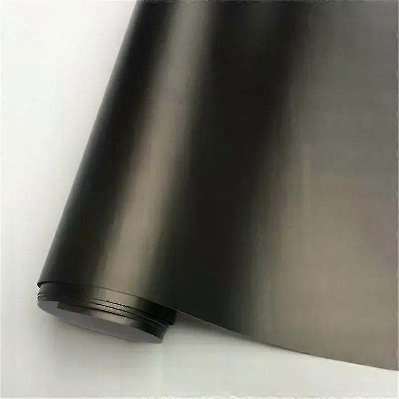 50x152cm Ice Satin Chrome Vinyl Wrap Film Air Free Metallic Matt Chrome Vehicle Wrap Covering Style Sticker Foil